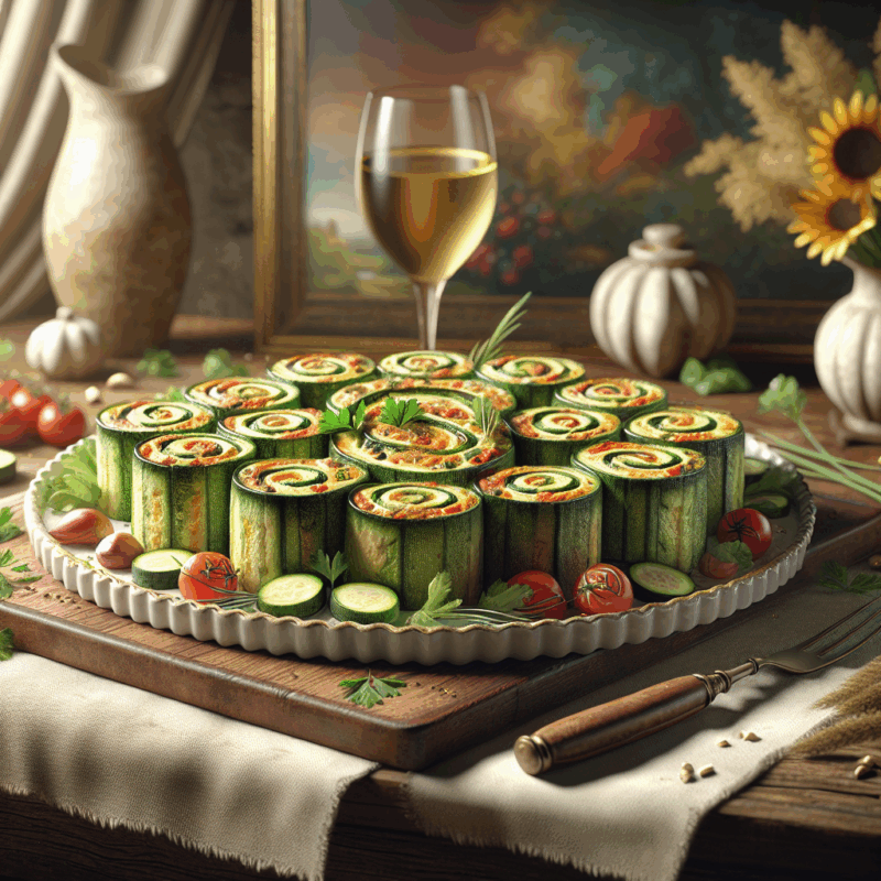 Keto Ovenschotel met Courgetterolletjes