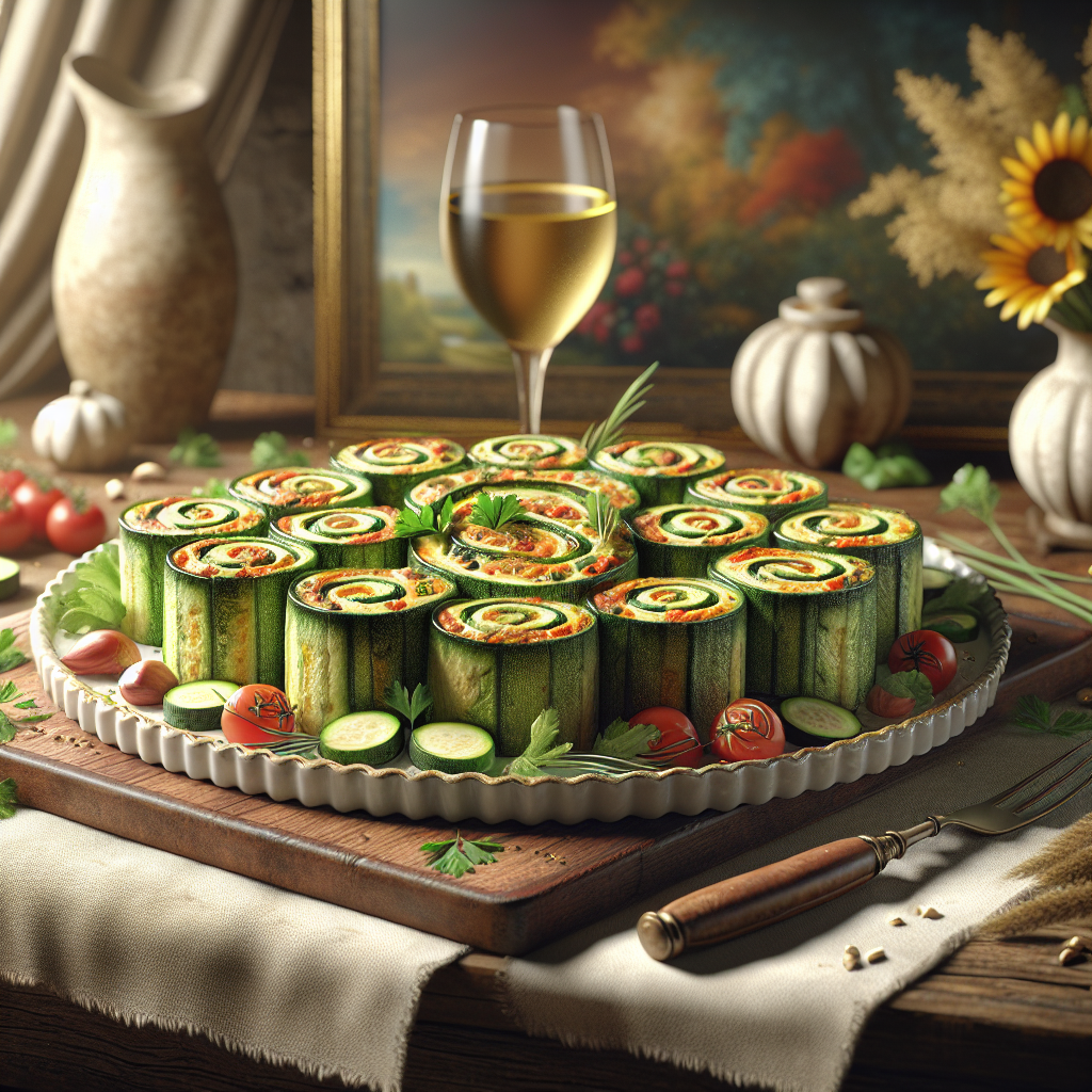 Keto Ovenschotel met Courgetterolletjes