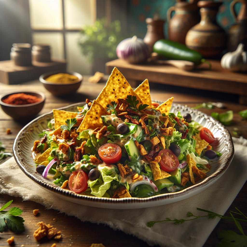 Keto Mexicaanse Tortilla Salade