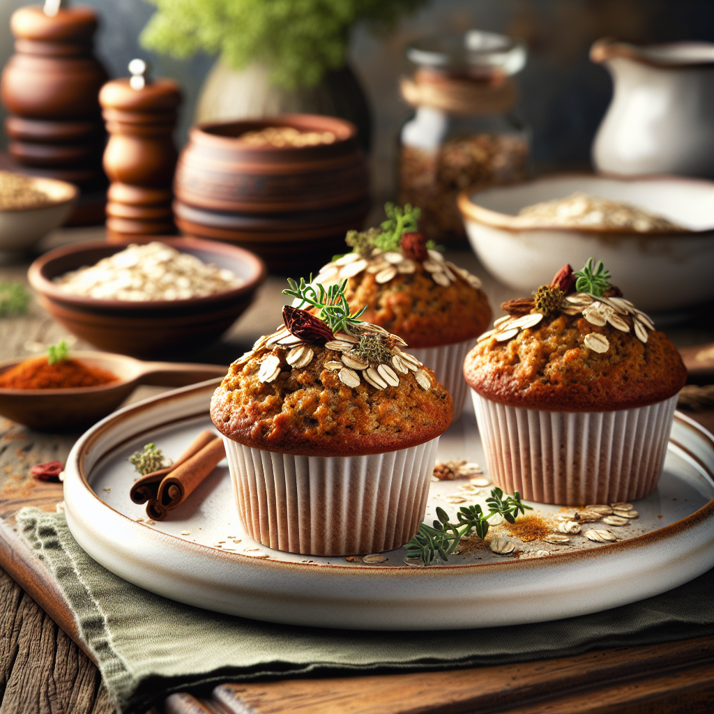 Keto Ontbijtmuffins met Havermout