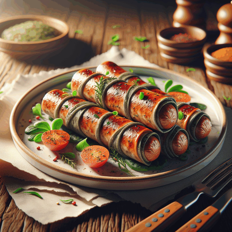 Ovenwraps met Braadworst: Keto Gerechten!