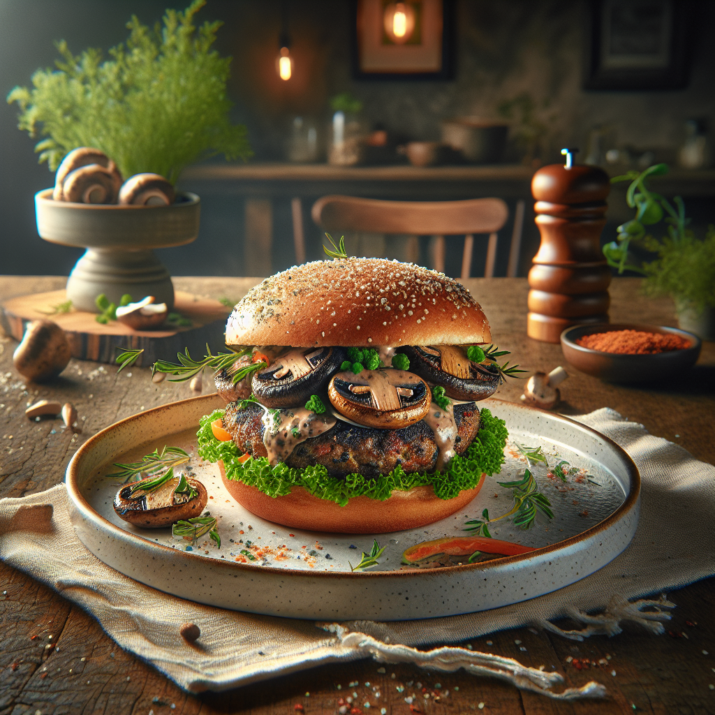 Keto Champignon Burgers