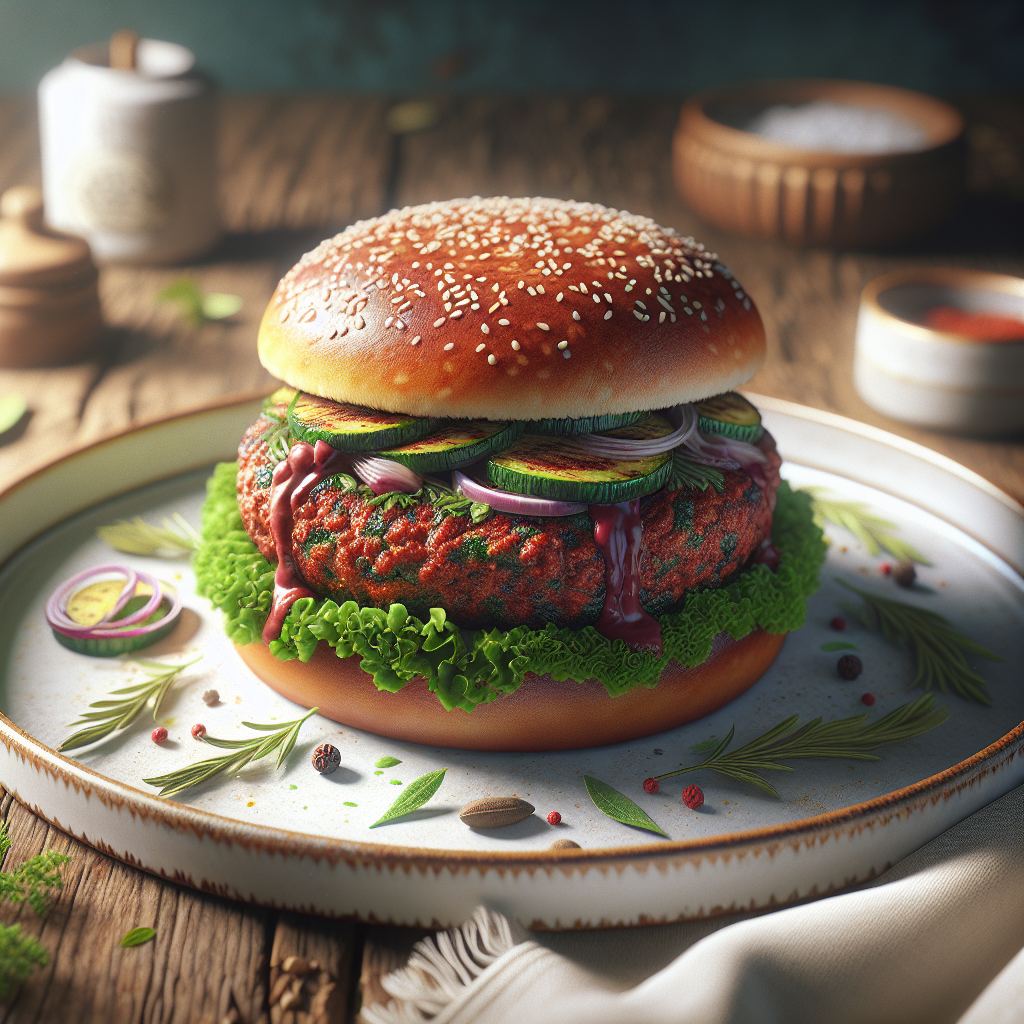 Keto Vegetarische Gehaktburger