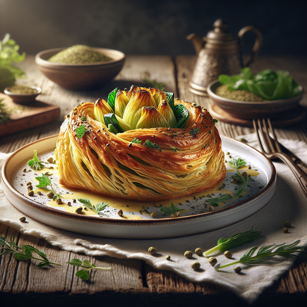 Keto Witlof in Bladerdeeg