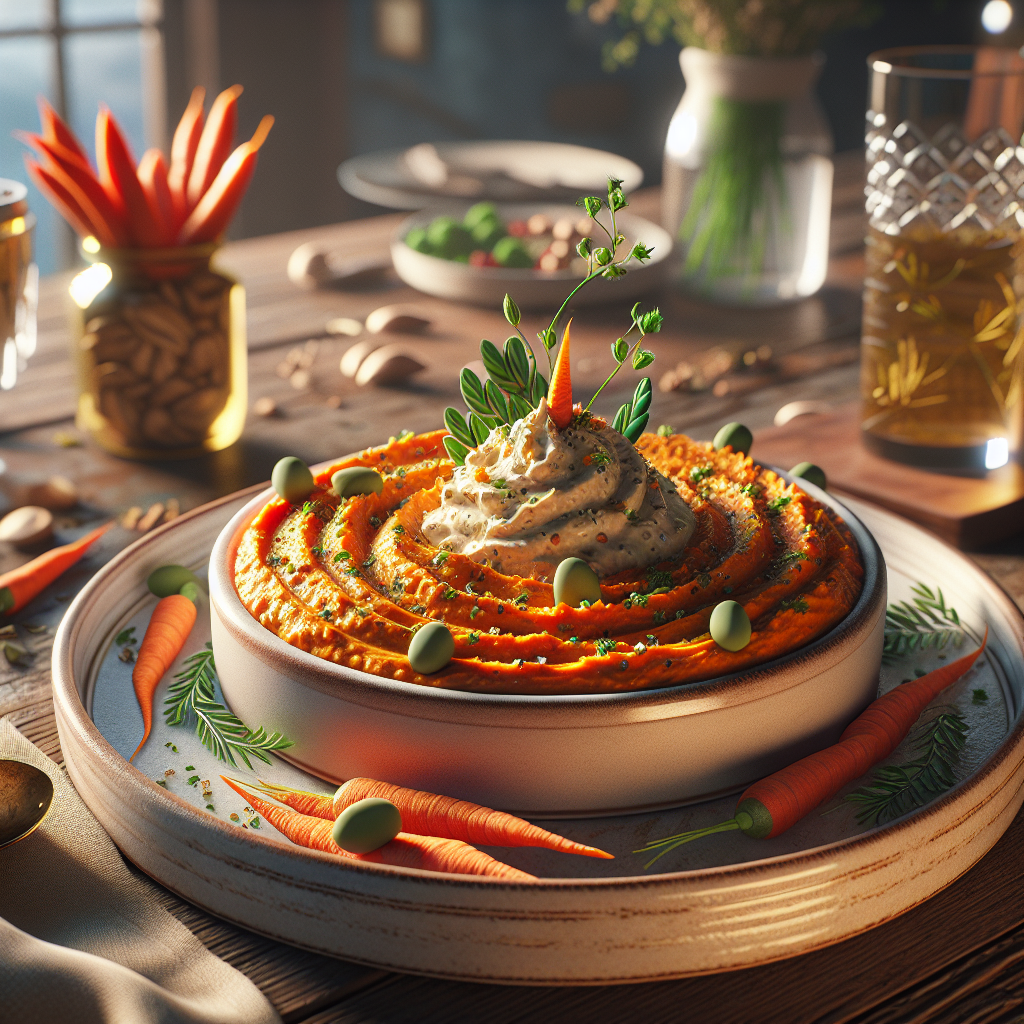 Keto Wortelspread: Romige Snack voor bij je Borrel!