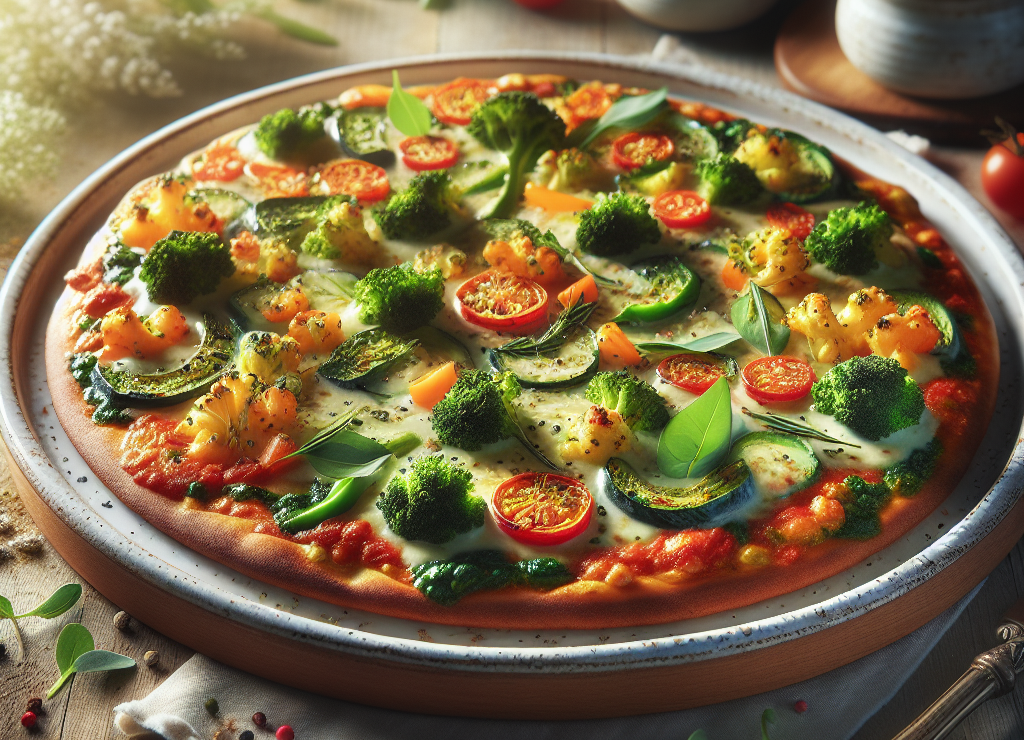 Keto Groentepizza